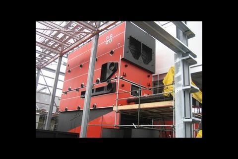 Newly installed biomass plant
